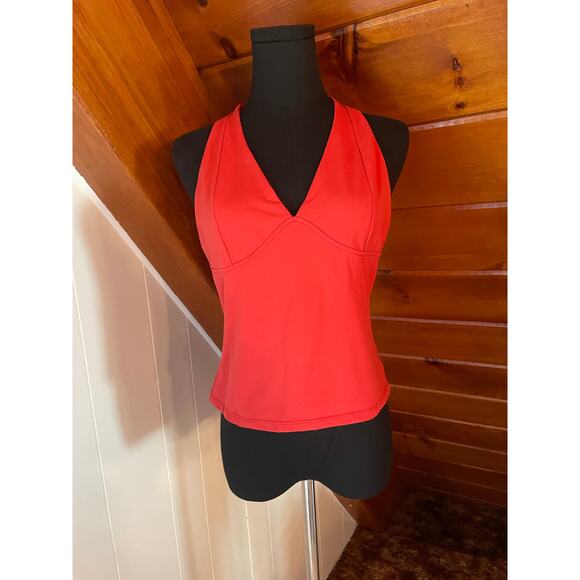 Intimately Free People Still Here Red Halter Top NWT sz L - Picture 2 of 7
